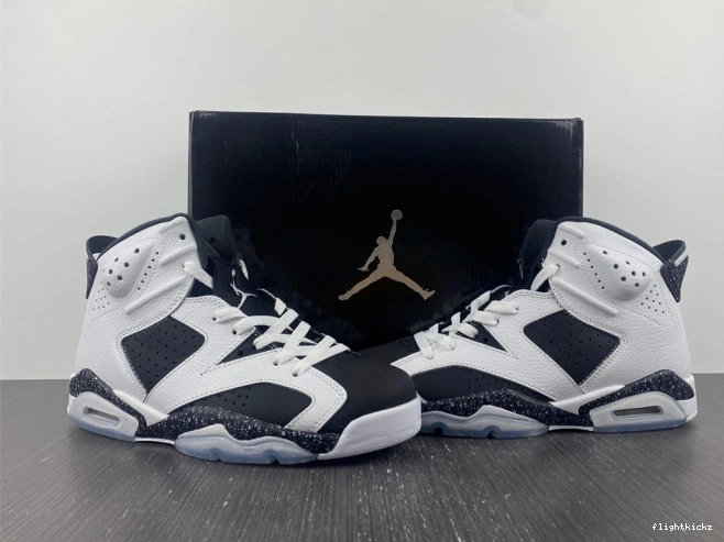 384664-101 Retro Jordan 6 Oreo 0817